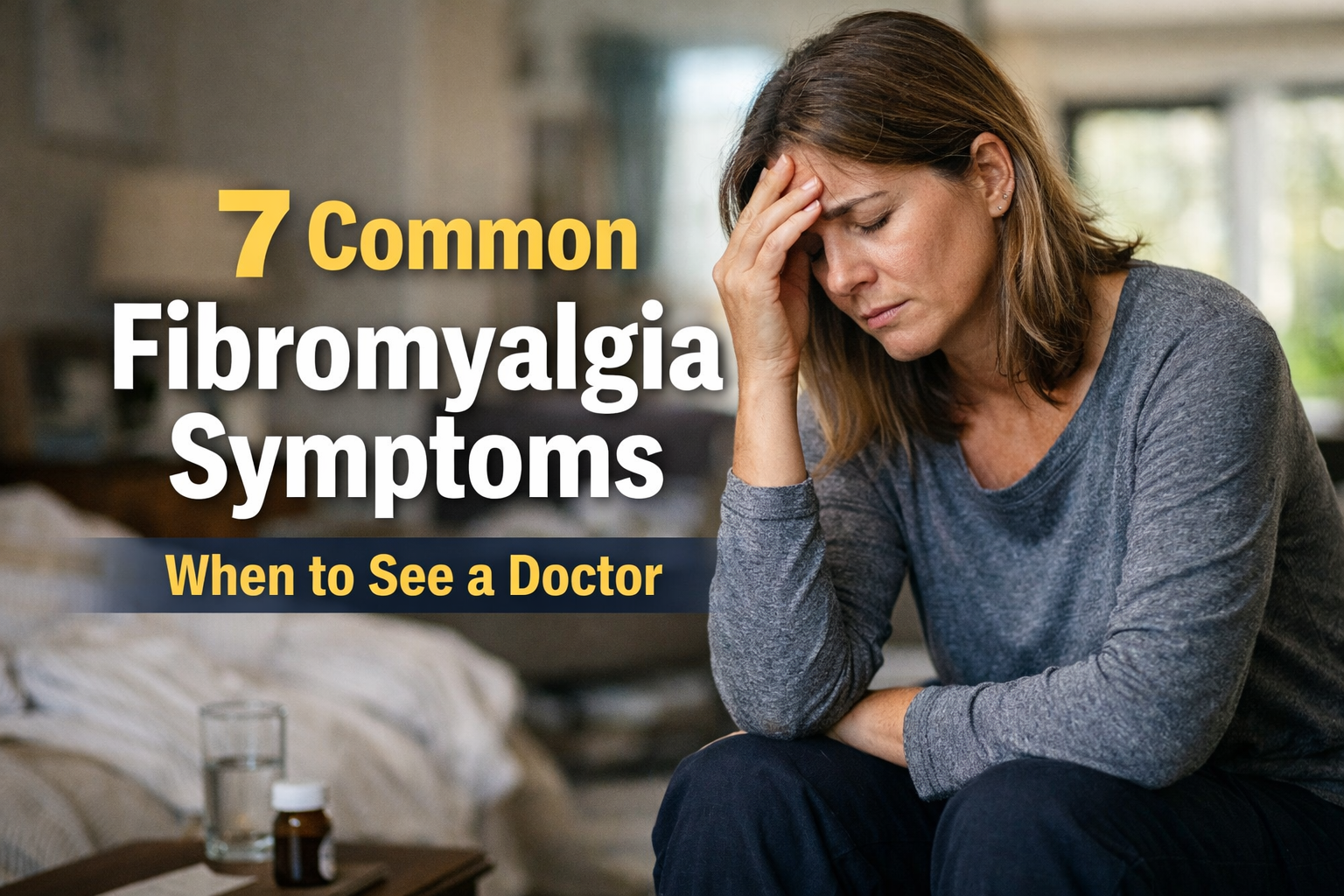 7 Common Fibromyalgia Symptoms: What They Feel Like and When to See a Doctor