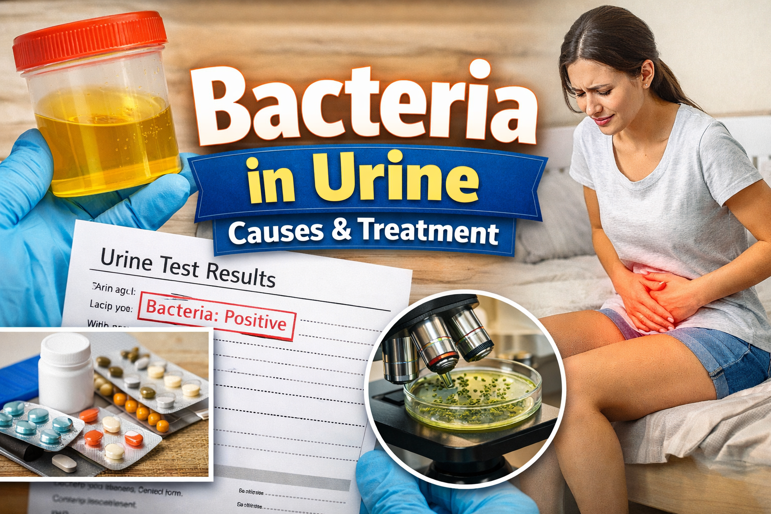 Bacteria in Urine: What It Means, Common Causes, and When Treatment Is Needed