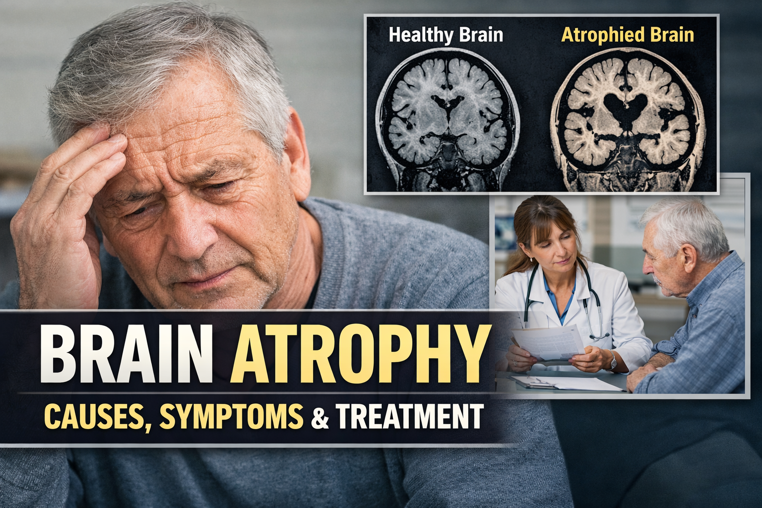 Brain Atrophy: Causes, Symptoms, Types, Diagnosis, and What It Can Mean for Daily Life
