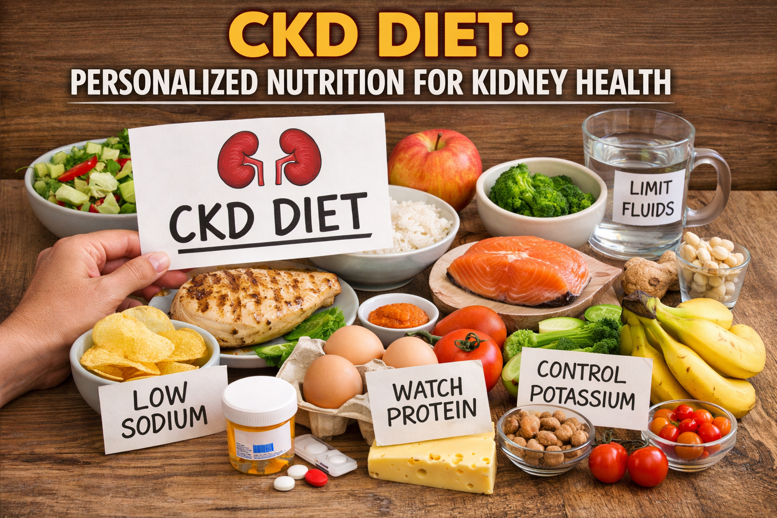 CKD Diet: A Practical Guide to Kidney-Friendly Eating, Meal Planning, and Everyday Food Choices