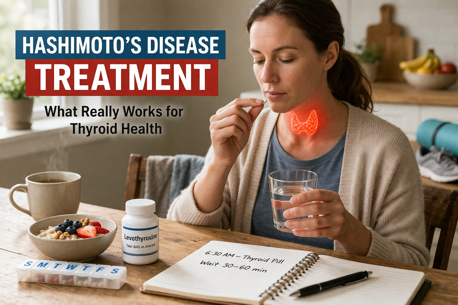 Hashimoto’s Disease Treatment: What Actually Helps, What to Expect, and Whether It Can Be Cured