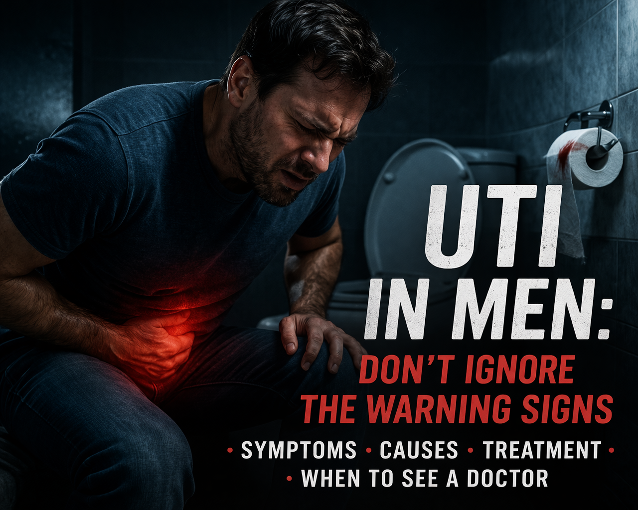 UTIs in Men: Symptoms, Causes, Treatment, and When It May Be More Than a Simple Infection